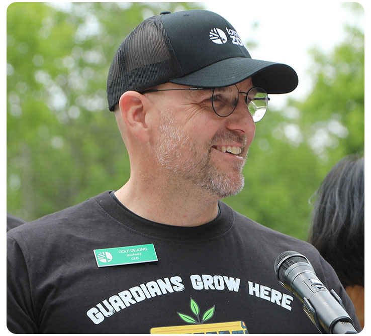 Dolf DeJong, CEO, Toronto Zoo
